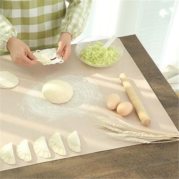 

silicone baking mats sheet pizza dough non-stick maker holder pastry kitchen gadgets cooking tools utensils bakeware accessories &