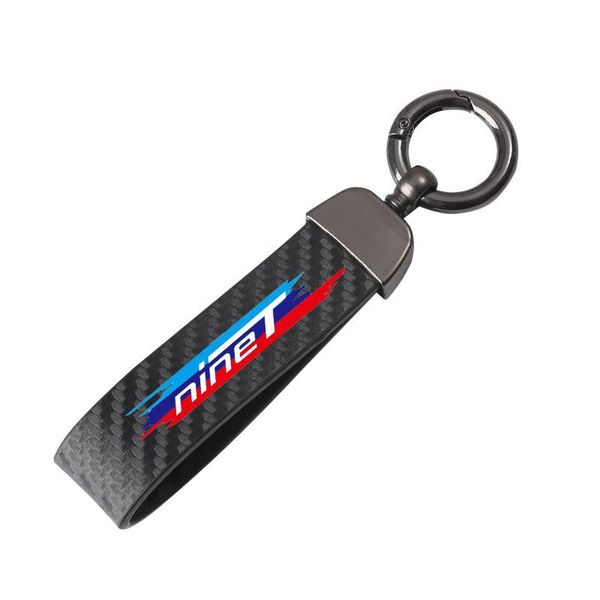 

keychains for motorrad r nine t pure nine-t motorcycle accessories lanyard key carbon fiber ring, Silver