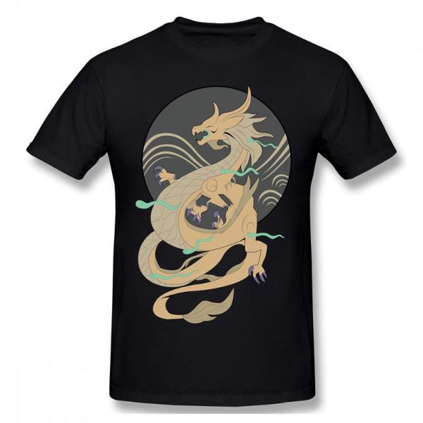 

men's t-shirts men clothing league of legends multiplayer online battle arena game comfort t-shirt k da akali dragon oversize short sle, White;black