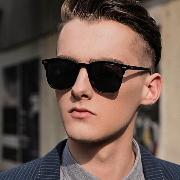 

sunglasses anti-reflective mirror men out door sun glasses fashion polarized classic vintage uv400, White;black