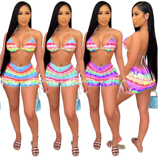 

plus size s-2xl women bikini two piece set swimsuits halter bra+bikini bottom summer clothing fashion gardient bathing suit 4655, White;black