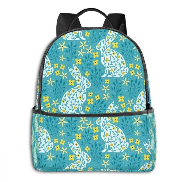 

backpack fashion 2021 shoulder bags floral 's silhouettes and flowers school for teenage girls light travel