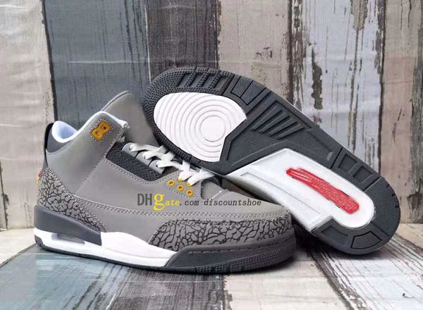 

3 cool grey 2021 racer blue basketball shoes mens 3s sneakers size us 7-12