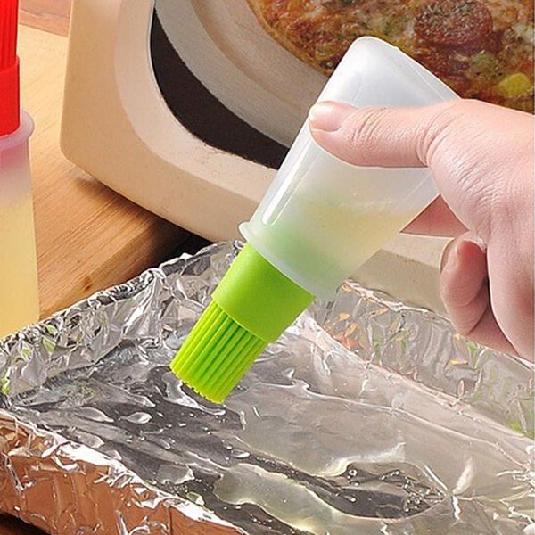 

tools & accessories silicone bbq cleaning basting oil brush grill bottle brushes tool heat resisting barbecue cooking