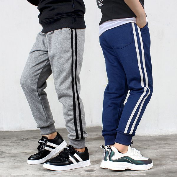 

Casual Pants For Kids Cotton Loose Pants Boy Girl Sports Running Trousers Spring Autumn Child Cargo Pants, Grey