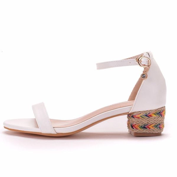 

sandals summer gladiator sandals women high heels open toe wees espadrille shoes ladies buckle strap platform pumps, Black