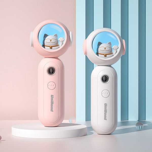 

humidifiers mini usb humidifier lucky cat rechargeable portable moisturizer nano anion facial moisturizing space