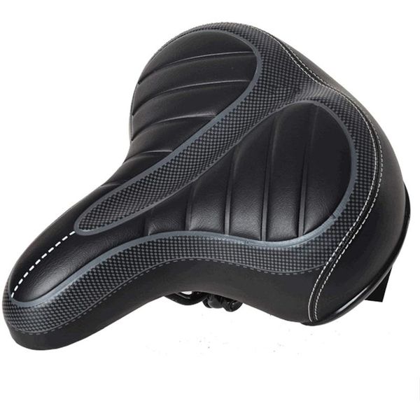 

car seat covers bicycle cushion, stripe saddle, spring comfortable big buttock increased thickened soft cushion