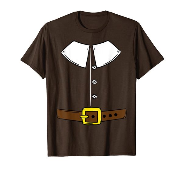 

funny thanksgiving pilgrim outfit t shirt gift t-shirt, White;black