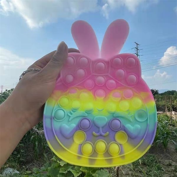 

new rodent killing pioneer rabbit bag fingertip messenger bubble music decompression toy backpack
