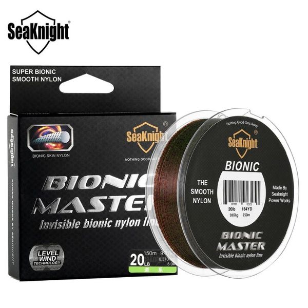 

seaknight spot fishing line bionic master 150m smooth invisible 2-25lb camouflage saltwater braid