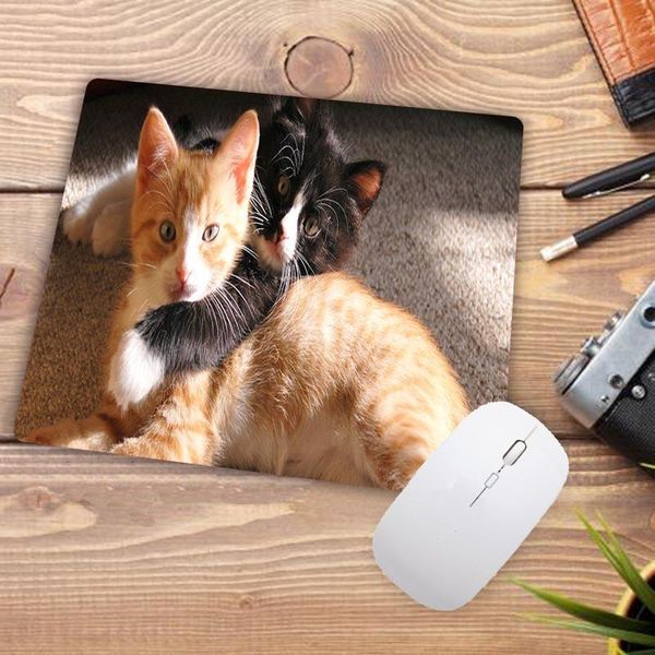 

mouse pads & wrist rests big promotion custom skin cute cats animal anime pad for lapsize 18x22cm rubber rectangle mousemats