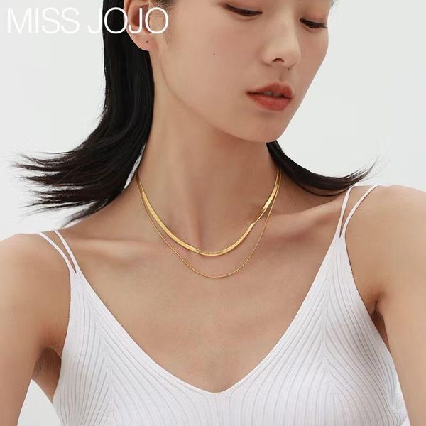 

chokers simple snake chain choker necklace jewelry, Golden;silver