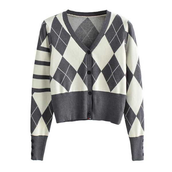 

women's knits & tees 2021 cardigan sweater korean fashion y2k sweaters autumn long sleeve women oversized clothing knitted clothes coa, White