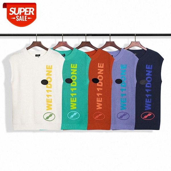 

quality welldone classic letter badge pullover sweater #z502, White;black