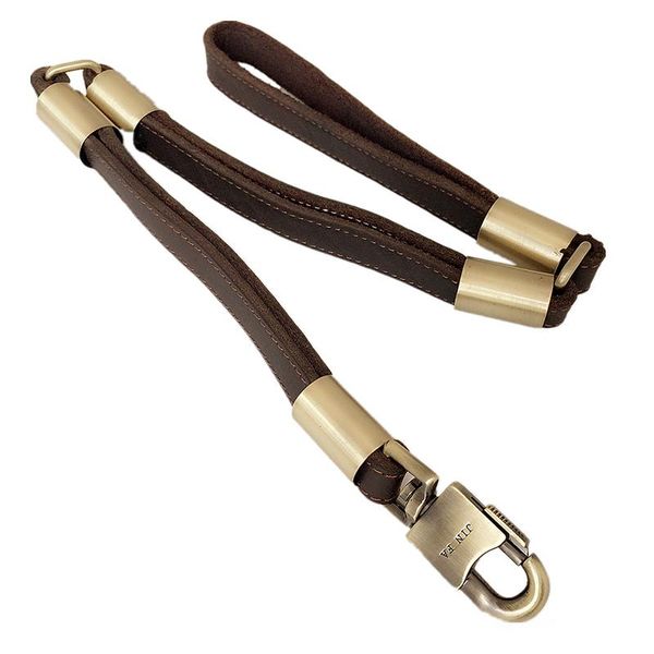 

dog collars & leashes leash leather folding pet traction rope for large and medium-sized dogs german shepherd labrador husky