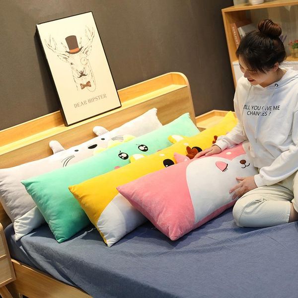 

pillow 60/85cm large size toys lovely plush soft cushion stuffed animals cat christmas gift for children