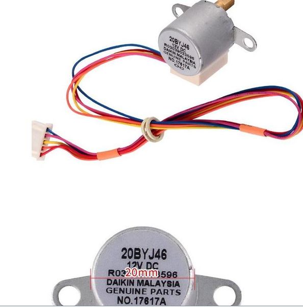 Klimaanlage Windführung Swing Synchronmotor 12V 20BYJ46 36cm Länge 28g