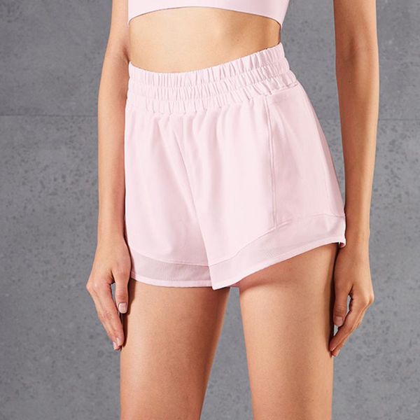 

summer women 2 in 1 running short with pocket high waist yoga gym fitness workout sportswear outfit