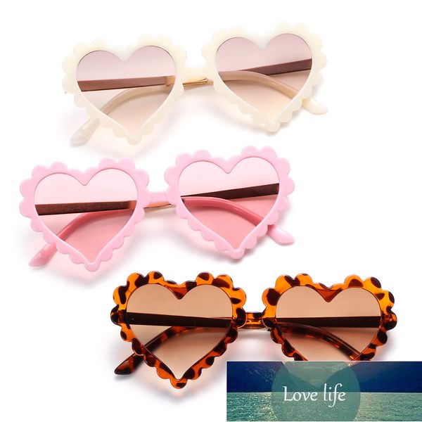 

heart-shaped kid sun glasses uv 400 protection toddler sunglasses outdoor beach eyewear for 2-8 years old children party glasses factory pri, White;black