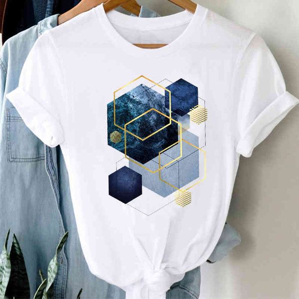 

women's t-shirt t-shirts women 90s clothing casual ladies cute printing travel fashion clothes graphic tshirt lady print femal, White