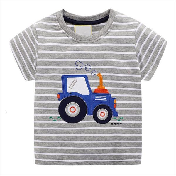 

zwf714 baby boys t shirt cartoon soft children shirts summer casual cotton short sleeve tee clothes, Blue