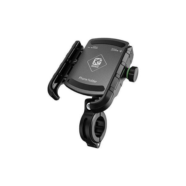 

metal bike bicycle motorcycle handlebar mirror mobile phone mount holder stand r9ja cell mounts & holders
