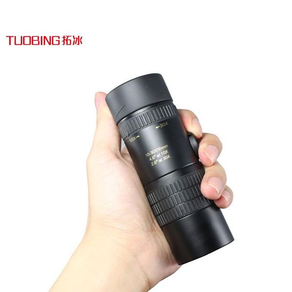 

telescope & binoculars 8-24x30mm monocular super zoom quality eyepiece portable hunting night vision scope outdoor camping