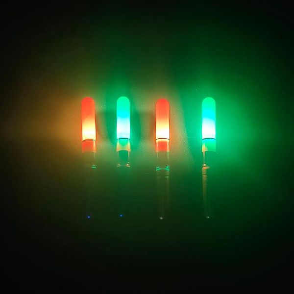 

fishing accessories 2pcs/lot light stick red/green lightstick electronic sea rod float tube tackle luminous supplies fish
