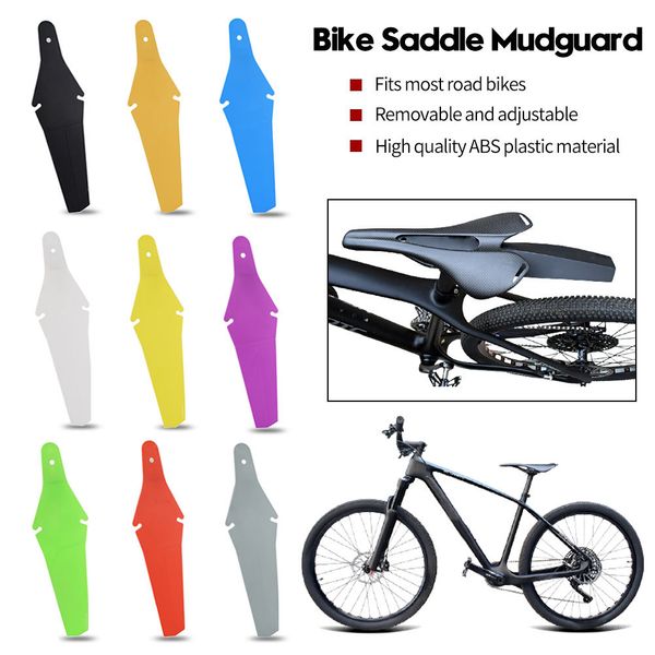 MTB Road Bike Fender Saddle Mudguard Ass съемные запчасти Велосипедные аксессуары Задняя шина крылья