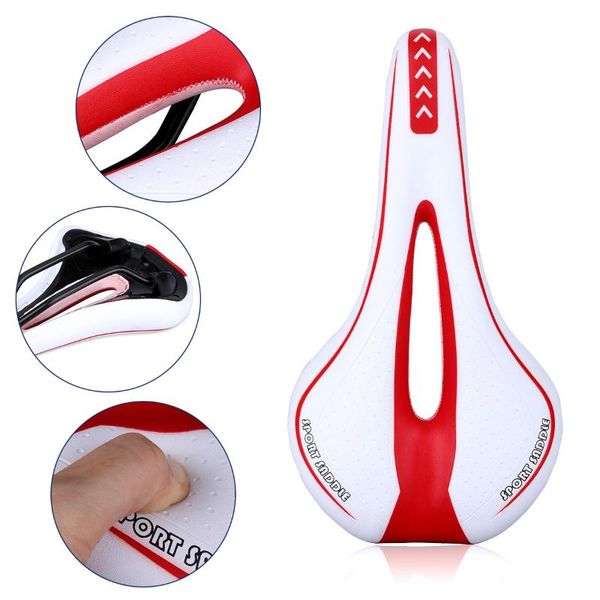 

bike saddles se comfortable bicycle seat saddle breathable soft cushion with central relief zone for road mountain