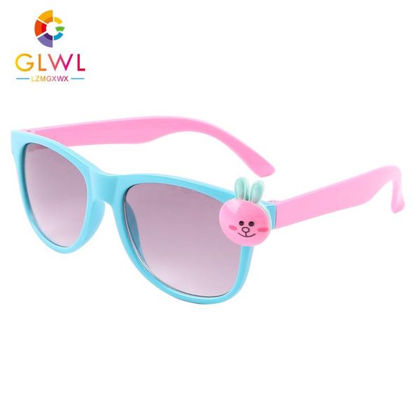 

sunglasses children's glasses sunglass kids fashionable eyeglasses baby girl shades 2021 eyewear pink small vendor wholesale, Blue