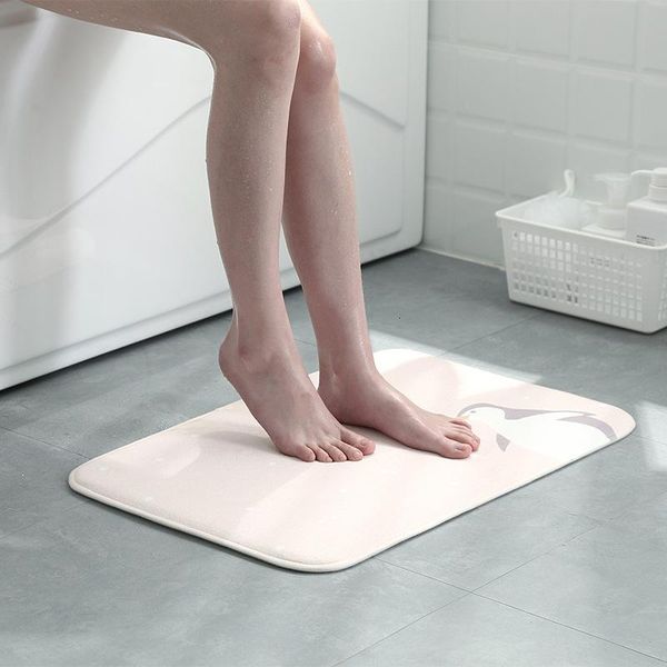 

bath mats bathroom suction foot pad cartoon non-slip mat living room doorway kitchen carpet