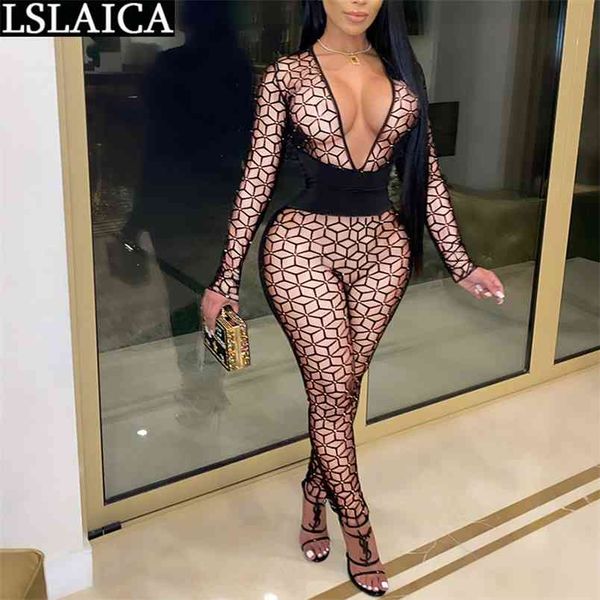 

women clothing clubwear patchwork bodysuit long sleeve novelty fashion skinny deep v neck abbigliamento donna 210515, Black;white