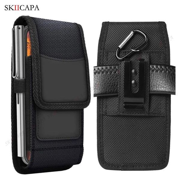 

cell phone pouches universal oxford cloth holster bag for nokia c01 c1 plus x20 g20 x10 g10 c20 c10 1.4 5.4 belt clip waist pouch case