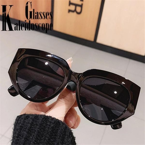 

sunglasses luxury cat eye women men brand designer sun glasses oval mirror vintage black eyewear ladies travel goggles uv400, White;black