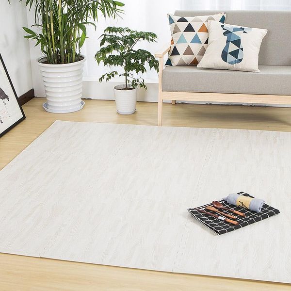 

carpets 8pcs/lot 60*60*1.0cm eva foam baby play mat wood grain playmat