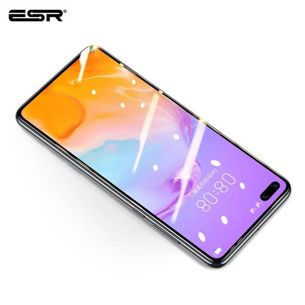 

tempered glass for huawei p40 pro screen protector full coverage protective film anti blue hd cell phone protectors