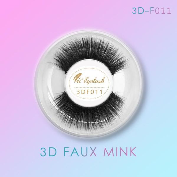 

wholesale 3d false eyelashes mink lashes private label custom packaging false1