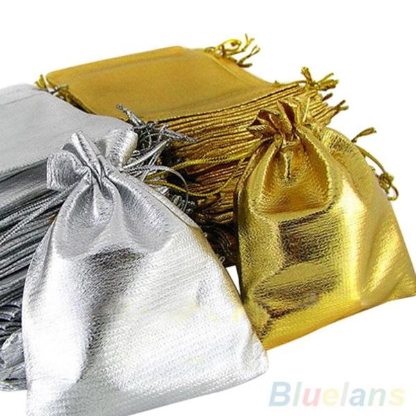 

gift wrap 25 pcs drawstring organza jewelry party favor wedding candy pouch bags