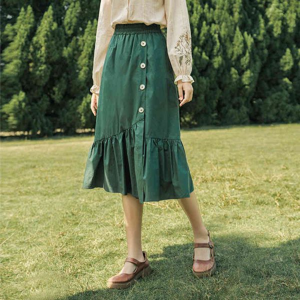 

skirt spring arrival leisure rubber band high waist irregular ruffles thin women's skirt d1nu, Black