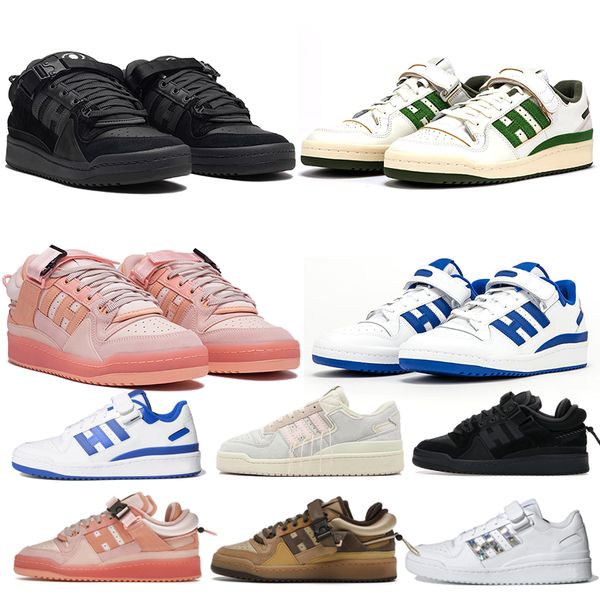 

designer authentic running shoes bad bunny forum buckle low the first cafe fashion style couple outdoor casual classic sneakers