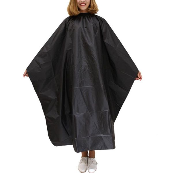 

black hairdresser cut cape antistatic hairdressing wrap for haircutting waterproof barber haircut gown apron salon styling cloth aprons