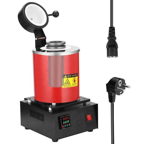 

professional hand tool sets melting furnace 2kg portable graphite crucible machine high temperature heating casting refining metal