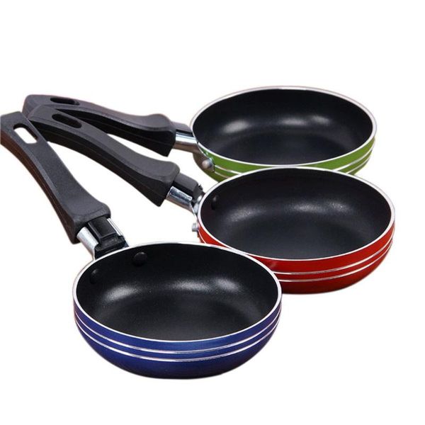 

pans stainless steel mini frying pan nonstick saucepan fried egg kitchen omelette
