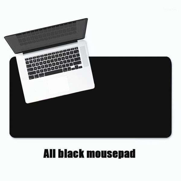 

large all black locking edge mousepad pc computer speed gamer gaming mouse pad whole for lapnotebook desk mat11