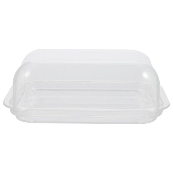 

dishes & plates 1pc practical butter box container home restaurant holder with lid