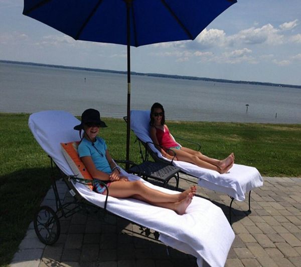 

chair covers lounge beach towel cover microfiber pool with pockets holidays poolside large pocket