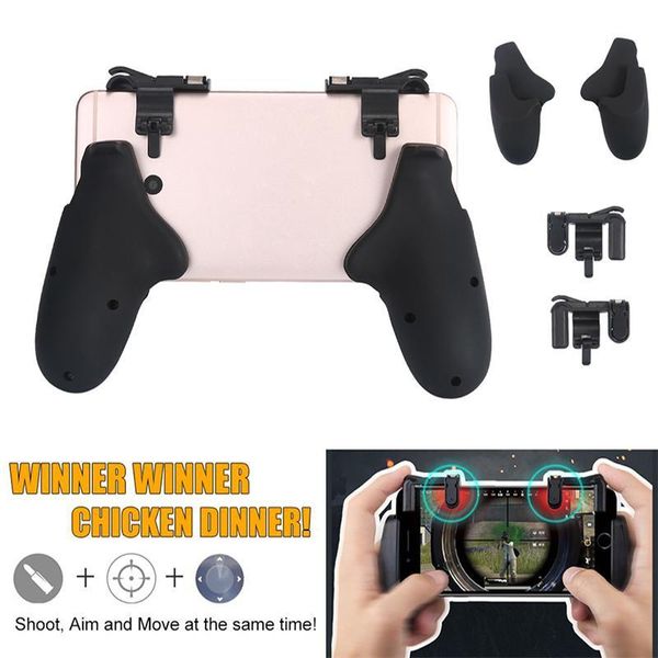 

sensitive shoot and aim keys shooter controller mobile gaming trigger for pubg knives out/rules of survival games game controllers & joystic