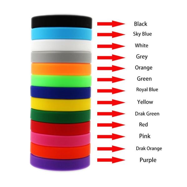 

charm bracelets silicone watchband sports fitness rubber wristbands elastic band fashion casual for women men kid gift accessories, Golden;silver